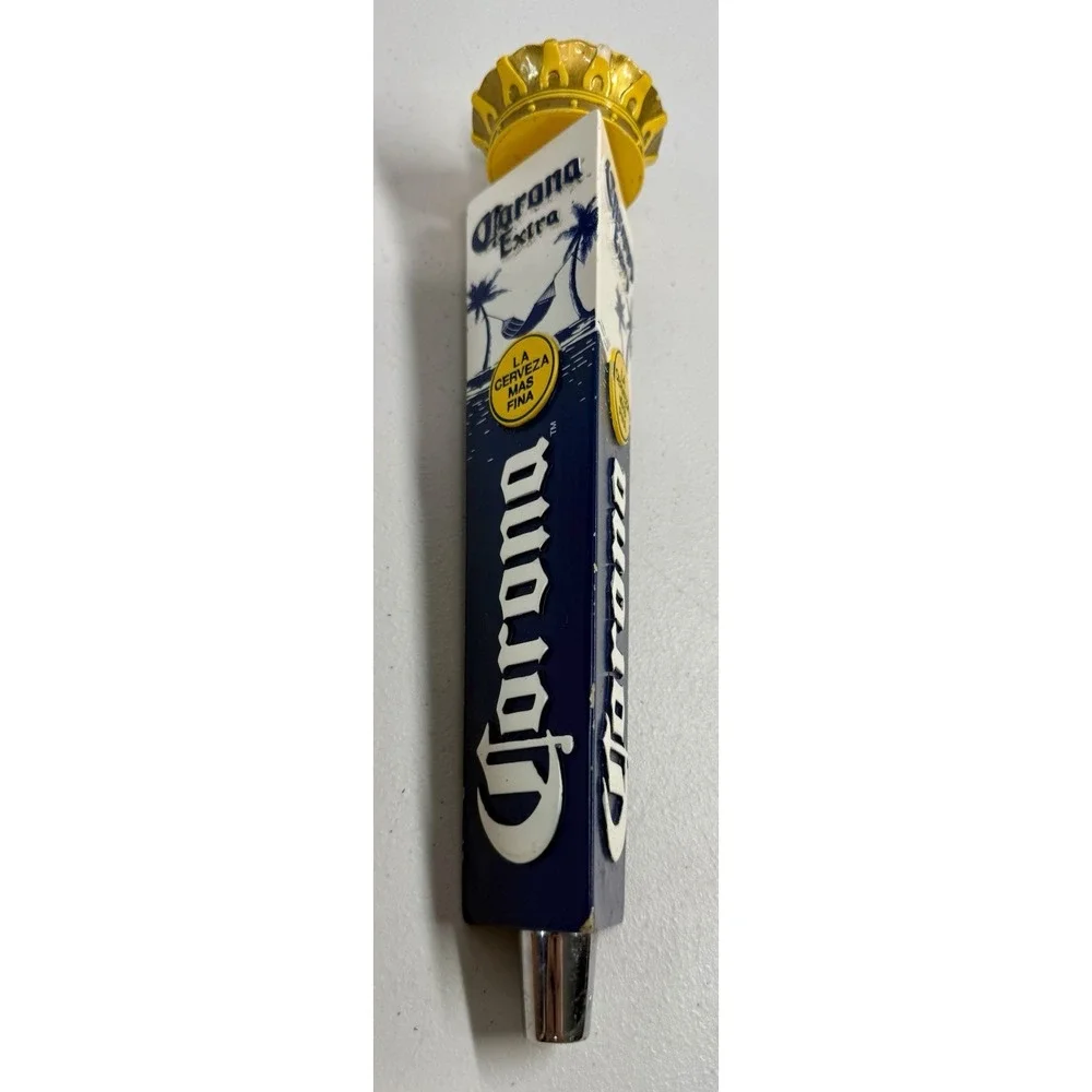 Corona Extra Beer Tap Handle Gold Crown Topper Keg 12